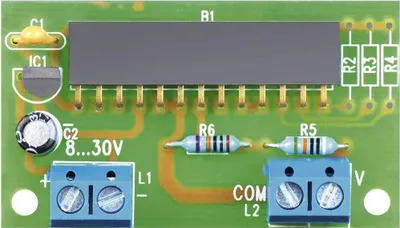 Produktbild von VOLTCRAFT RE395D Passender Messbereichsadapter für Panel-Meter 70004 Passend für (Details) LCD Panelmeter 70004, 12 15