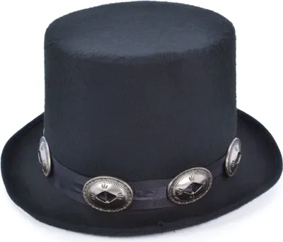 Produktbild von Bristol Novelty - Rocker Style Zylinder für Herren/Damen BN2838 (Einheitsgröße) (Schwarz)
