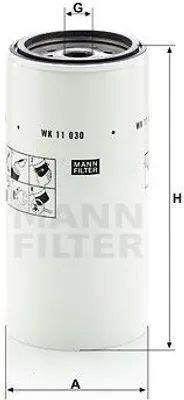 Obrázok produktu pre Palivový filter MANN-FILTER WK 11 030 x
