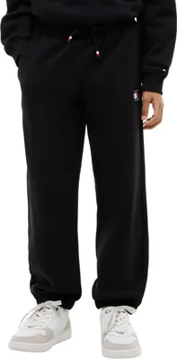 Immagine prodotto di Pantaloni da jogging unisex per bambini Tommy Hilfiger, modello Heritage Flag, in cotone, colore nero