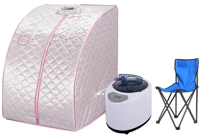 Produktbild von Dampfbad, tragbares Design, einstellbare Temperatur, WEISS