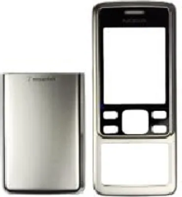 Produktbild von Nokia 6300 Gehäuse inkl. Akkudeckel silber