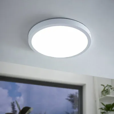 Image de Plafonnier LED Fueva 1 4000K Ø 40cm blanc Eglo 97266