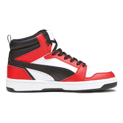Produktbild von Puma Rebound v6 White Black-For All Time Red Größe EU 42,5
