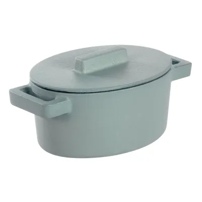 Produktbild von Sambonet 51638Z13, 0,45 l, Oval, Grau, Eisenguss, Emaille, Grau
