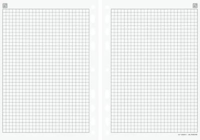 Zdjęcie produktu dla rido® idé® 7065451 Timing 1 Einlage Notizpapier kariert