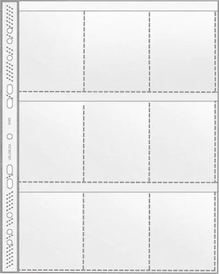 Image de 100x Veloflex® 5349 000 Pochette collectrice - A4, 9 pièces, transparent, 12 mym