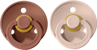 Obrázek produktu pro Bibs Colour, Klasický dětský dudlík, Kulatý, Latex