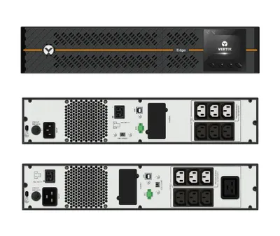 Imagen del producto de Fuente de alimentación ininterrumpida (SAI/UPS) EDGE UPS, 3kVA, 230V, montaje en rack o torre de 2U