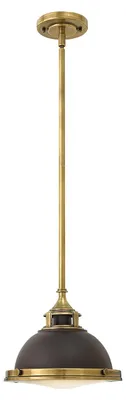 Immagine prodotto di Lampada a sospensione, lampada da soffitto, bronzo, H 24,8 cm