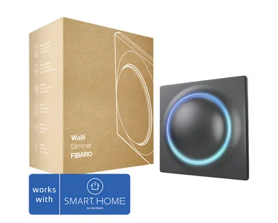Produktbild von Fibaro FGWDEU-111-8, Intelligenter dimmer, 40 m, 50 m, Extern, Kabellos, Schwarz