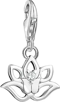 Produktbild von Thomas Sabo Damen Charms Charm-Anhänger Lotos Blüte 1300-051-14