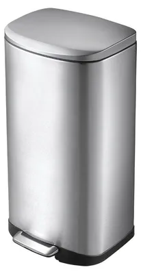 Produktbild von EKO - Della Treteimer 35 Liter - Stainless steel Plastic  - Matt Edelstahl