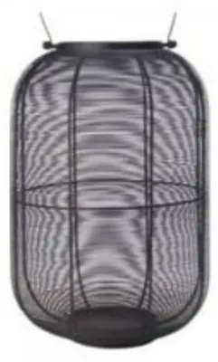 Produktbild von Lambert Laterne, Eisen, schwarz H 30  D 18 cm 60040752 SK