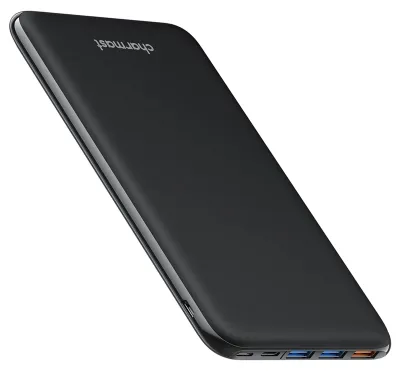 Zdjęcie produktu dla Powerbank – przenośna ładowarka o pojemności 26800 mAh z 3 portami USB