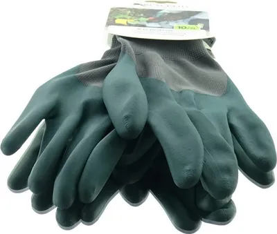 Produktbild von BLACKFOX® Garten - Handschuhe Pflanzenarbeit Grün Größe 10/XL