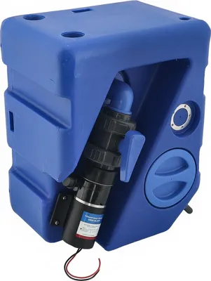 Produktbild von Schmutzwasser- Fäkalien- Abwassertank Pumpe Zerhacker 40 60 80 105L Boot Camper Wohnmobil Größe: 60 Liter
