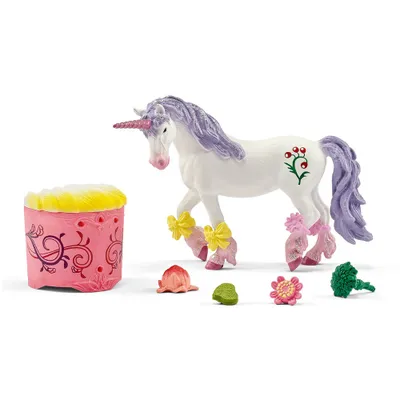 Zdjęcie produktu dla Schleich 42180 Zestaw pielęgnacyjny jednorożec i pegaz