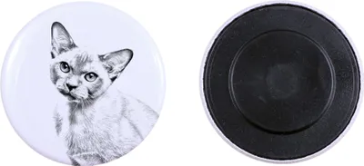 Immagine prodotto di Gatto birmano Il gatto con il magnete. Art-Dog