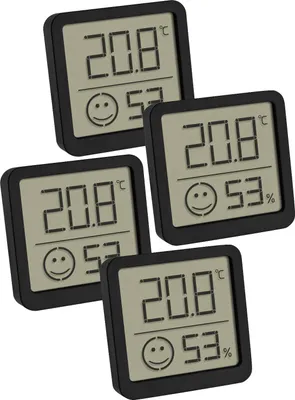 Produktbild von TFA 30.5053 Digitales Thermo-Hygrometer mit Komfortzone Raumklima Überwachung