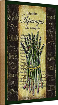 Produktbild von Holzschild Spruch 20x30cm Cafe de Paris Asparagus Spargel