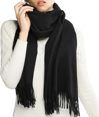 Image de Écharpe Pashmina pour femmes - Écharpe d'hiver pour mariages - Foulard