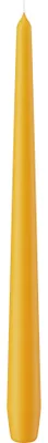 Produktbild von Spitzkerzen Gelb 300 x Ø 25 mm, 12 Stück