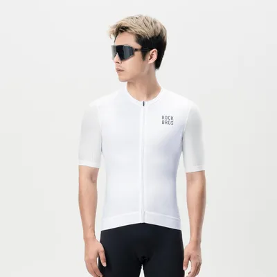 Produktbild von Kurzärmeliges Radtrikot, Größe S, weiß