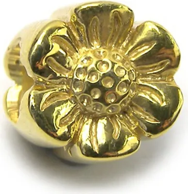 Image de Carlo Biagi perle marguerite argent European Beads D2BGPS06