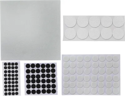 Obrázek produktu pro KRAFTMANN 80865 Sada plstěných kluzáků, samolepicí, 131 ks.
