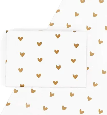 Obrázek produktu pro Dárek – sada čtyř listů papíru o rozměrech 50 x 70 cm – sváteční balicí papír s různými vzory.