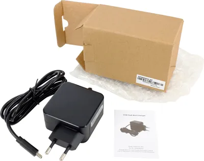 Zdjęcie produktu dla Zasilacz PowerSmart 65 W, szybka ładowarka typu C GaN do MacBooka 1. generacji / 2. generacji / 3. generacji, iPad Pro 11 cali 1. generacji, 2. generacji, 3. generacji, 2020