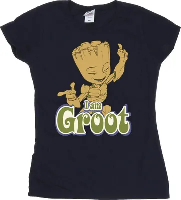 Produktbild von Guardians Of The Galaxy - T-Shirt für Damen BI22467 (M) (Marineblau)