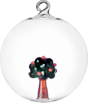 Produktbild von ICHENDORF MILANO Red Apple 2er-Set Weihnachtskugeln Apfelbaum