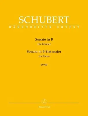 Produktbild von Schubert, F: Sonate in B für Klavier D 960