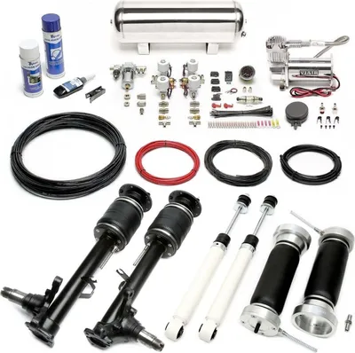 Image de TA Technix Kit de suspension pneumatique Viair argent pour BMW 02 E10