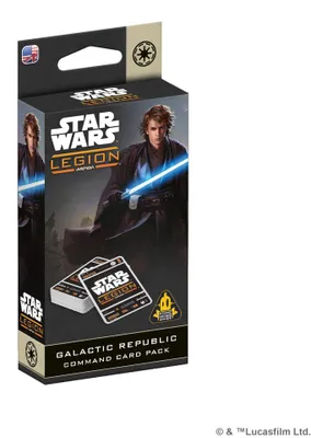Produktbild von Asmodee Star Wars: Legion - Galactic Republic Command Card Pack, Abbildung, Mehrfarbig