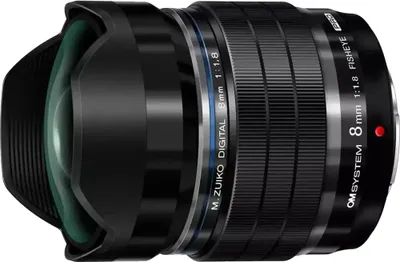 Zdjęcie produktu dla OM System M Zuiko Digital ED 8mm f/1.8 Fisheye Pro