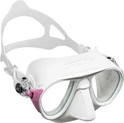 Produktbild von Cressi Calibro Tauchmaske Weiß  Weiß One Size