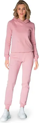 Produktbild von Trainingsanzug Rosa L Jogginganzug Sportanzug Streetwear Fitness Laufen Frauen