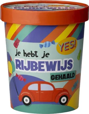 Produktbild von Paperdreams Bonbonbecher ø12x14cm – Führerschein