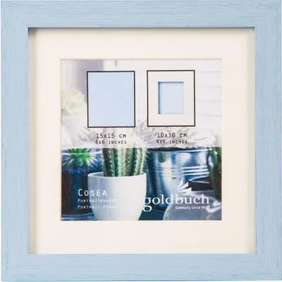 Produktbild von Goldbuch Fotorahmen Cosea 15x15 cm blau