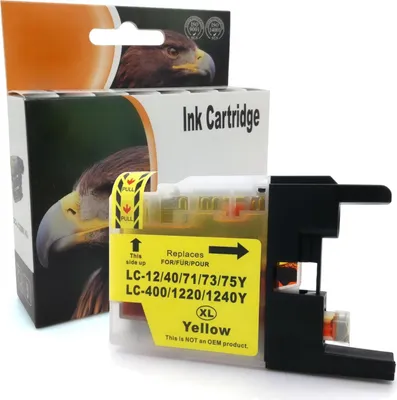 Produktbild von D&C Tintenpatrone ersetzt Brother L-1240   YELLOW xl