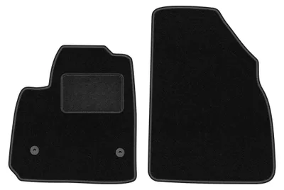 Immagine prodotto di Tappetini anteriori in moquette per Cadilac XT5 2015- – 2 pezzi, neri, su misura – Wielganizator LUX