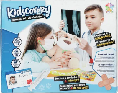 Image de Kidscovery Experiment Dierenarts Set XL