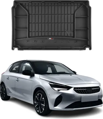 Image de Tapis de Coffre pour Opel e-Corsa 2019-2022 TPE Noir