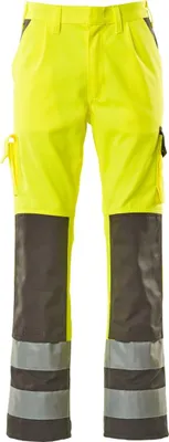Obrázek produktu pro MASCOT 07179-470-17888-90C48, Kalhoty, Jakékoliv pohlaví, Antracit, Žlutá, 90C48, 830 mm, 90 cm