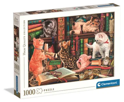 Immagine prodotto di Puzzle CLE 1000 HQ Curious Whiskers 37100