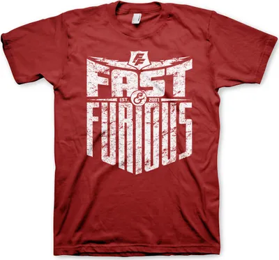 Produktbild von Fast & Furious - Est. 2007 T-Shirt - XX-Large - Tango-Red