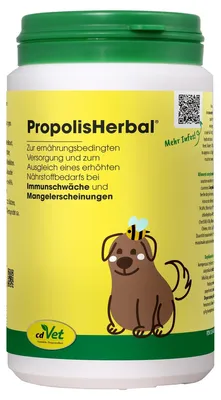 Productafbeelding van cdVet Propolis Kruidenformule, 190 g, voor honden